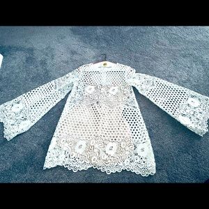 Alice McCall white lace dress